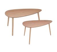 Tavolini nido "Mileo" in pino L88 98cm