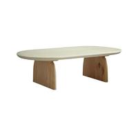 Tavolini piccoli per camera da letto Tavolino da caffè in legno massello Soggiorno Tavolino da tè for la casa Tavolino da salotto Tavolino da tè bianco piccolo e moderno Tavolino laterale per camerett