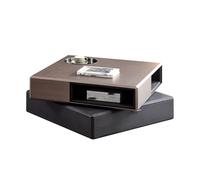 Tavolini piccoli per camera da letto Tavolino da caffè semplice for soggiorno, casa, piccolo appartamento, tavolo da tè girevole quadrato for riporre oggetti, tavolo da caffè for soggiorno Tavolino la