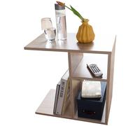 Tavolino 50 x 50 x 30 cm, in legno, design Sonoma, tavolino da salotto, piccolo moderno, rettangolare, tavolino da salotto alto, tavolo sottile