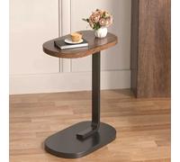 Tavolino a forma di C Tavolino da caffè piccolo Tavolino da divano da soggiorno Tavolino da caffè compatto per la casa portatile moderno e leggero in stile di lusso