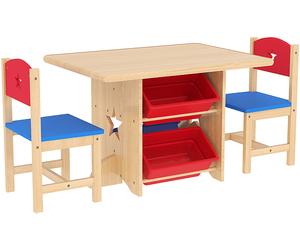 TAVOLINO AIYAPLAY Con 2 Sedie Per Bambini IT312-127V80ND