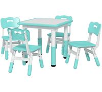 TAVOLINO AIYAPLAY Con 4 Sedie Per Bambini IT312-120V80GN