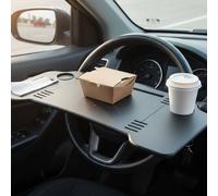Tavolino Auto Pieghevole Multifunzionale Vassoio da Volante per Ufficio Mobile