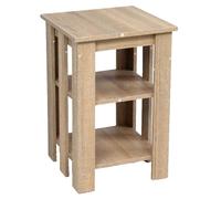 TAVOLINO BASSO CAFFè MODERNO SALOTTO CENTRO DIVANO ROVERE SGABELLO 4040H60CM