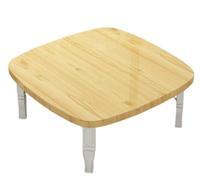 Tavolino basso giapponese pieghevole, salvaspazio, per caffè e pranzo, non richiede montaggio, ideale per soggiorno, camera da letto, balcone, design compatto