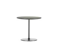 Tavolino Basso Occasionale Ø45 Noce/ Cioccolato