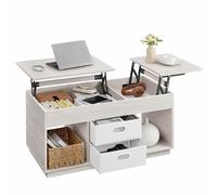 Tavolino beige allungabile