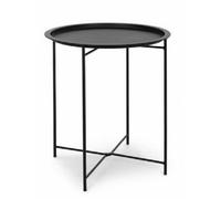 TAVOLINO C/VASSOIO WISSANT NERO D.46 - BIZZOTTO ANDREA