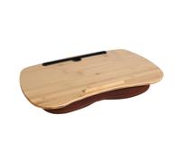 Tavolino con cuscino, comodo vassoio ergonomico per laptop nel letto del