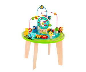 Tavolino con Spiralone e Giochi di Motricità Fine