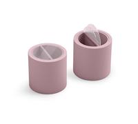 Tavolino contenitore, frigo bar da esterno, tavolino due scomparti da esterno BLOK PARTY Dimensioni Ø 55x h 55 cm colore Rosa rosa