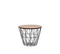 TAVOLINO CONTENITORE MET+MDF D38XH31 ART.73929