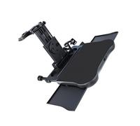 Tavolino da auto facile da trasportare con supporti per telefono espandibili e portabicchieri Aggiornamenti ergonomici del vassoio del veicolo per mangiare Tavolino da lavoro con vassoio del volante