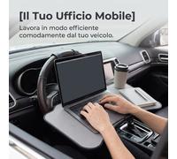 Tavolino da Auto Pieghevole, Vassoio Volante Auto Universale