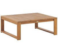 Tavolino da caffè da giardino in legno di acacia chiaro 90 x 75 cm Timor II