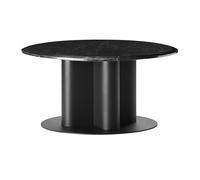 Tavolino da Caffè Design By Us Hard To Resist Ø80 Nero/ Nero Nero