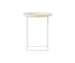 Tavolino da Caffè Duke NORR11 Piccolo in Ferro/ Bianco Antico