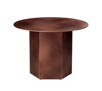 Tavolino da Caffè Epic Rotondo Ø60 Rosso con Base A Terra