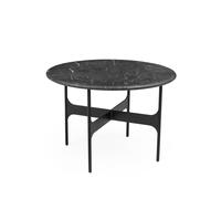 Tavolino da Caffè Floema Ø60 Nero Nero Marquina