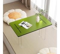 Tavolino da caffè in acrilico trasparente, design moderno per piccoli spazi, elegante tavolino da soggiorno, perfetto da abbinare a qualsiasi tappeto