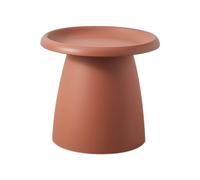 Tavolino da caffè in plastica semplice e moderno, design minimalista ed elegante, perfetto per mobili da salotto