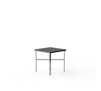 Tavolino da Caffè Inline 40x40 Grigio Scuro
