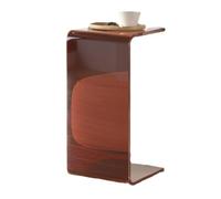 Tavolino da Caffè Laterale in Acrilico Design Moderno, Tavolino da Divano Multifunzionale per Soggiorno, Ingresso, Studio, Ufficio e Sala d'Attesa, Colore C, Dimensione 30*30*65CM(B,30*30*65CM)