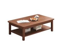 Tavolino da caffè moderno minimalista con contenitore, design stabile e portante, spazioso piano del tavolo per soggiorno, appartamento, ufficio