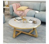 Tavolino da caffè moderno per soggiorno, tavolino da caffè rotondo in marmo, tavolino da divano moderno per soggiorno, tavolo in marmo con texture, tavolino da caffè rotondo, tavolo centrale (C 70CM/2
