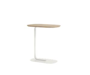 Tavolino da Caffè Muuto Relate 60,5 cm Rovere Massello/bianco Grezzo