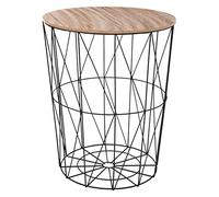 ATMOSPHERA CREATEUR D'INTERIEUR - Tavolino Kumi nero D47cm