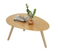 Tavolino da caffè nordico in legno massello, 90 x 60 x 45 cm, altezza 45 cm, elegante tavolo per camera da letto e studio, ideale per piccoli appartamenti divano tavolino (colore: A)