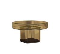 Tavolino da Caffè NORR11 Naked H30 Ambra/Vetro