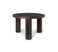 Tavolino da Caffè Piccolo Post Lines Ferm Living in Rovere Affumicato