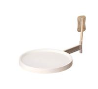 Tavolino da caffè pieghevole a parete con ripiano retrattile, comodino sospeso per colazione, bevande e pranzo