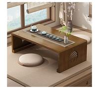Tavolino da caffè pieghevole in stile giapponese, versatile e funzionale, per soggiorno e sala da pranzo, essenziale ed elegante, decorazione per la casa per l'ora del tè