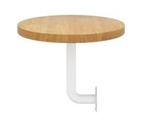 Tavolino Da Caffè Rotondo Moderno Da Parete Per Comodino, Piccolo Spazio,