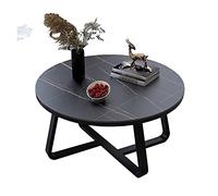 Tavolino da caffè rotondo nordico semplice e creativo rock + tavolino da salotto in metallo 50 cm moderno tavolo da tè per soggiorno e balcone (colore: C)