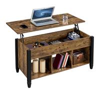 Tavolino da Caffè Sollevabile Tavolo Elevabile Moderno Divano Soggiorno Salotto