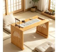 Tavolino da Caffè Tatami Giapponese, per Soggiorno e Studio Del Tè | Tavolino Basso Tatami Giapponese In Robusto, Adatto per Il Tè, Lo Studio e Il Soggiorno(Natural,80cm (31.5in))