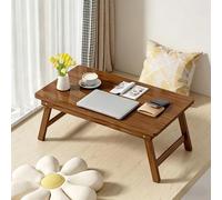 Tavolino da caffè/tavolino da tè in stile giapponese con gambe pieghevoli, tavolo Tatami portatile, adatto per camere da letto, finestre a bovindo e dormitori Walnut 67*34*27cm/26.4*13.4*10.6in