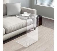 Tavolino Da Caffè, Tavolino Design Moderno In Acrilico - Tavolino Da Divano Soggiorno, Ingresso, Studio, Ufficio E Sala D'attesa Per Divano Stile Moderno Da Salotto ( Color : D , Size : 30*30*65CM )