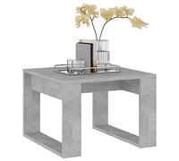 Tavolino da caffè, Tavolo Centrale Rettangolare Dal Design con Gambe a Telaio Aperto, Organizer da Scrivania Laterale per Divano del Soggiorno per Bevande, Libri Ed (50 x 50 cm)