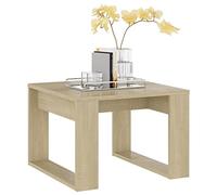 Tavolino da caffè, Tavolo Centrale Rettangolare Dal Design con Gambe a Telaio Aperto, Organizer da Scrivania Laterale per Divano del Soggiorno per Bevande, Libri Ed (50 x 50 cm)