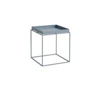 Tavolino da Caffè Tray Medio Pigeon Blue/Acciaio