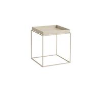 Tavolino da Caffè Tray Medio Warm Beige/Acciaio