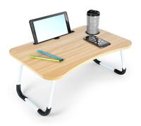 Tavolino da comodino pieghevole per laptop e tablet, 61,5x40x26 cm