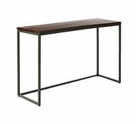 Tavolino da corridoio, tavolini da consolle, tavolini da ingresso, tavolini da divano, tavolo da consolle industriale con struttura in metallo, tavolo stretto e lungo per dietro il divano, c