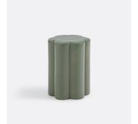 Tavolino da divano e comodino con fiori in ceramica, Jelly Verde TU